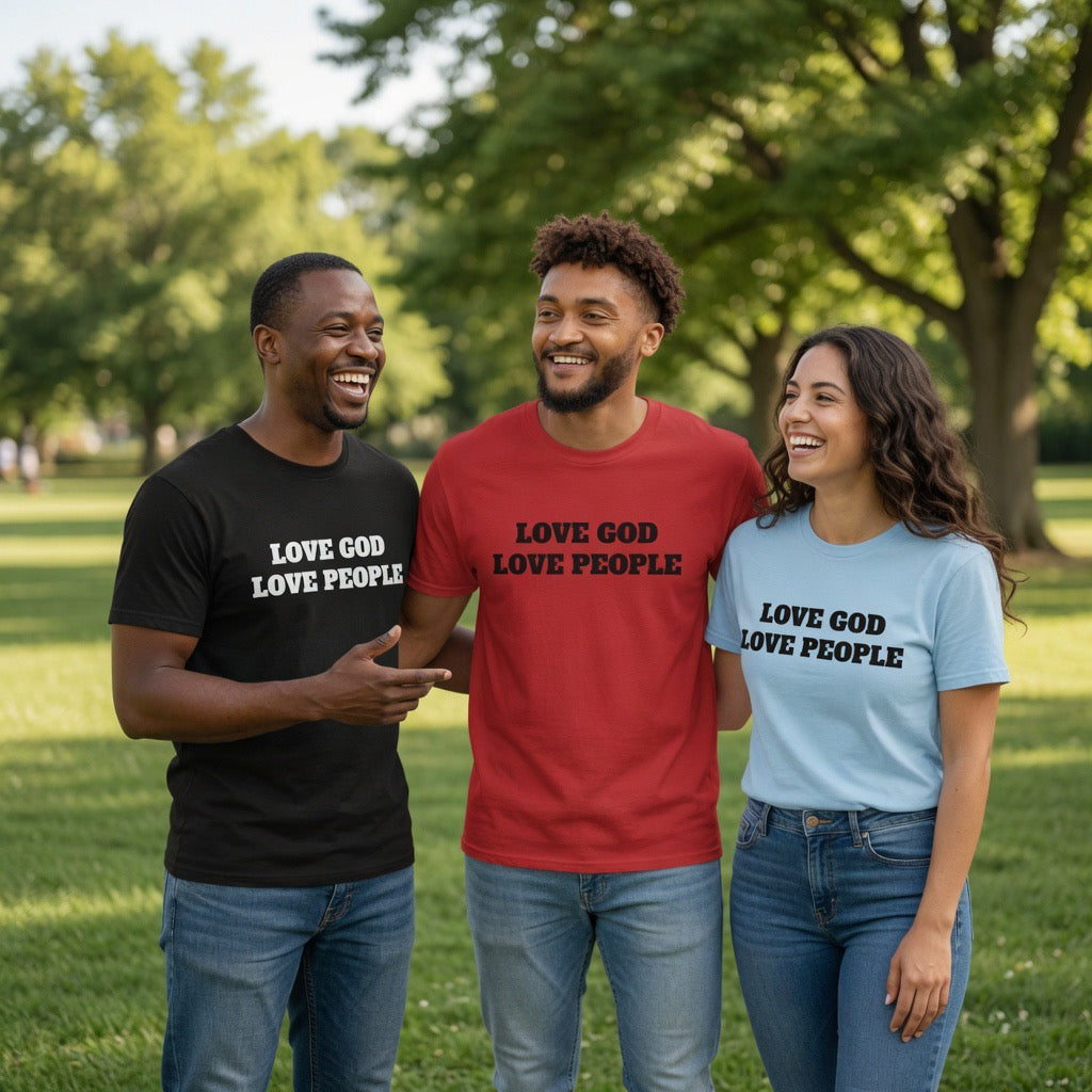 Love God Love People T-Shirt Greatest Commandment| Faith Christian tee, Religious Shirt, Christian Shirt, God Shirt, Church Gift, Christmas Gift, Faith Tee