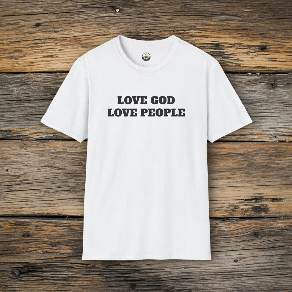 Love God Love People T-Shirt Greatest Commandment| Faith Christian tee, Religious Shirt, Christian Shirt, God Shirt, Church Gift, Christmas Gift, Faith Tee