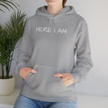 Here I AM Hoodie | Bold Statement Sweatshirt | Yeshua,Jesus King Merch,The Way the Truth Life , Mothers Day gift